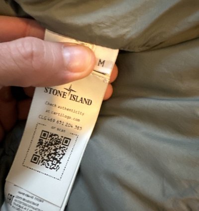 Stone Island Olive Down Jacket