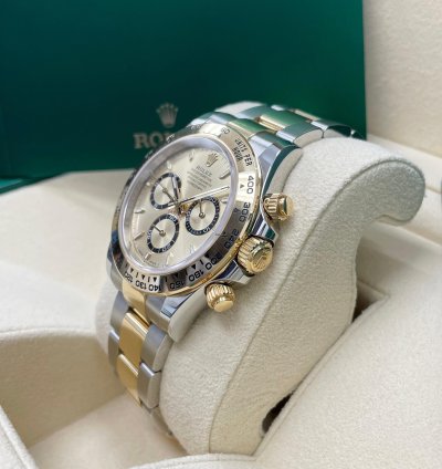 Rolex Daytona New Daytona 126503 Champagne Index Dial Two Tone Yellow Gold Stainless Steel