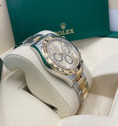 Rolex Daytona New Daytona 126503 Champagne Index Dial Two Tone Yellow Gold Stainless Steel