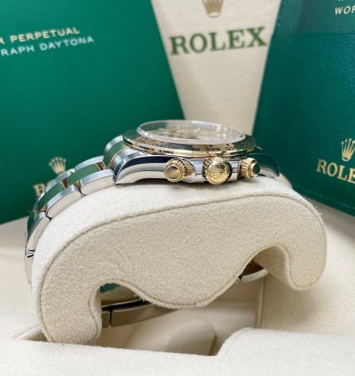 Rolex Daytona New Daytona 126503 Champagne Index Dial Two Tone Yellow Gold Stainless Steel