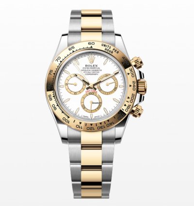 Rolex Daytona New Daytona 126503 White Index Dial Two Tone Yellow Gold Stainless Steel
