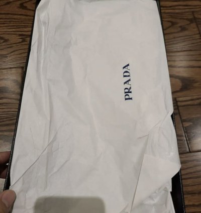 Prada Leather Penny Loafers