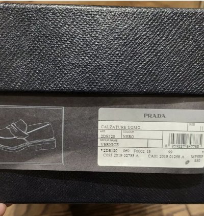 Prada Leather Penny Loafers