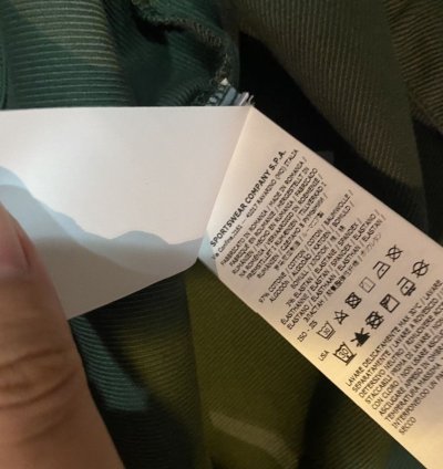 Stone Island Olive Sage Half Zip Shirt Jacket