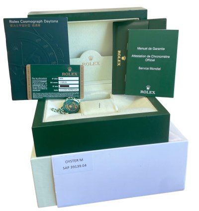 Rolex Daytona New Stickered 2013 Papers Rolex Daytona Cosmograph 40mm Steel 116520 Watch Box
