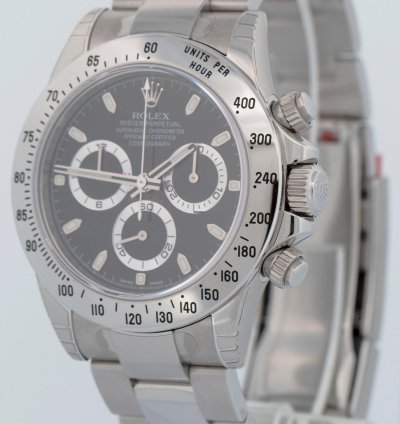 Rolex Daytona New Stickered 2013 Papers Rolex Daytona Cosmograph 40mm Steel 116520 Watch Box