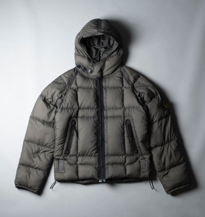 Stone Island Opaque Nylon Tela Goose Down Jacket