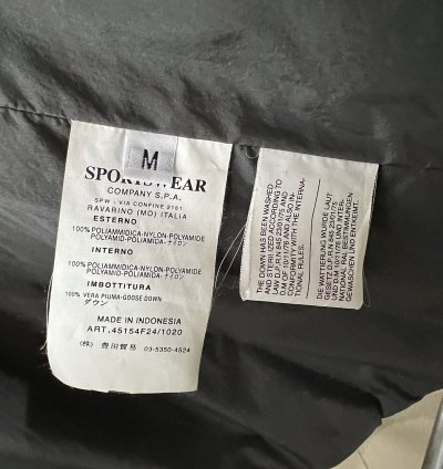 Stone Island Opaque Nylon Tela Goose Down Jacket