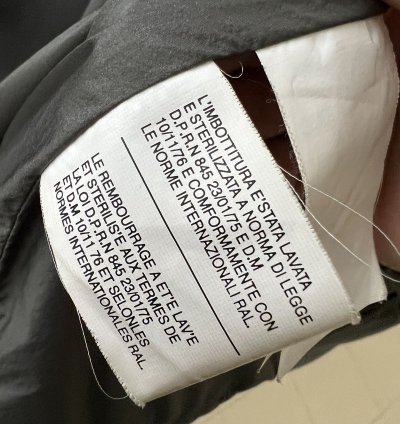 Stone Island Opaque Nylon Tela Goose Down Jacket