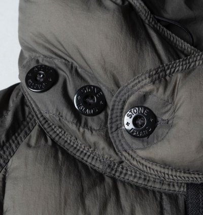 Stone Island Opaque Nylon Tela Goose Down Jacket