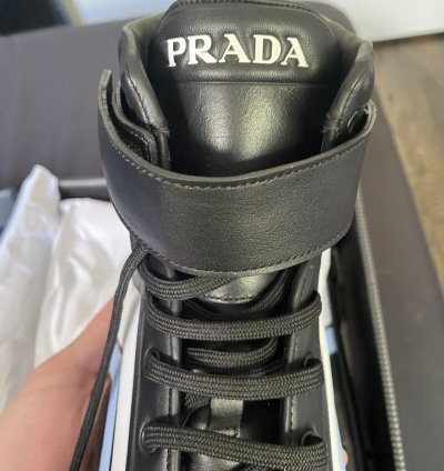 Prada Leather Sneakers