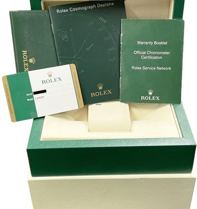 Rolex Daytona Nos Stickered Rolex Daytona Cosmograph Chromalight Random Serial 40mm 116520