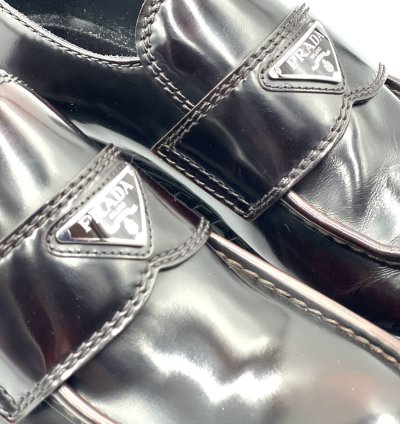 Prada Lifestyle Leather Loafers