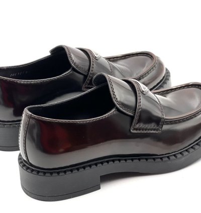Prada Lifestyle Leather Loafers
