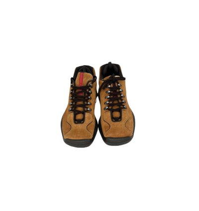 Prada Linea Rossa Orange Suede Walking Boot