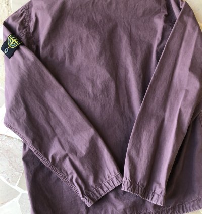 Stone Island Overshirt Brushed Cotton Canvas Jacket Shirt
