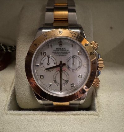 Rolex Daytona Quadrante In Madreperla Mai Indossato