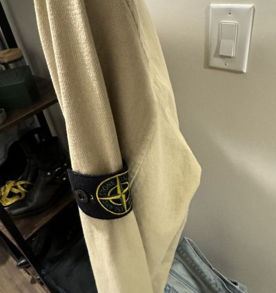 Stone Island Overshirt Light Jacket Tan Beige
