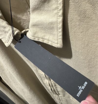 Stone Island Overshirt Light Jacket Tan Beige