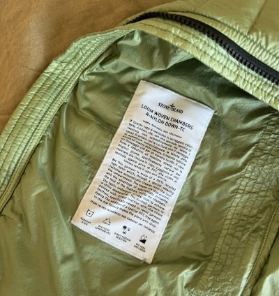 Stone Island Packable Down Jacket Sage Green