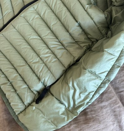 Stone Island Packable Down Jacket Sage Green