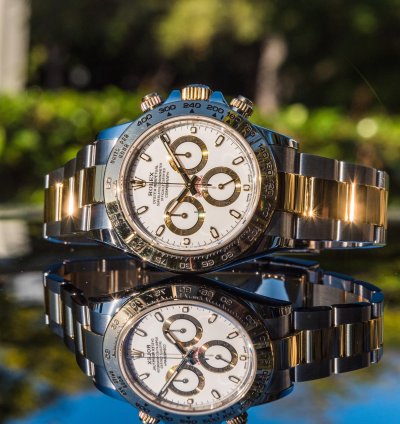 Rolex Daytona Unworn 2023 Daytona 116503 Two Tone White Dial