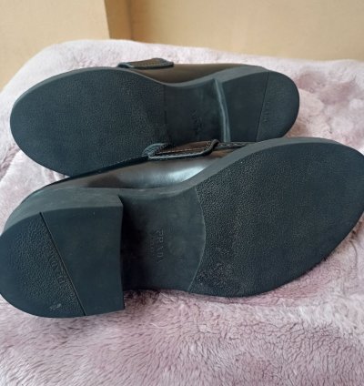 Prada Logo Loafers