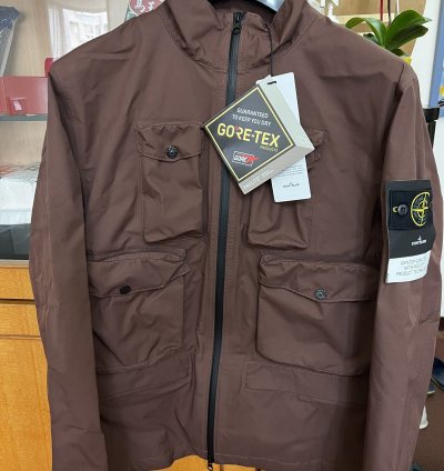 Stone Island Packable Jacket - Brown