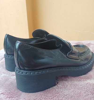 Prada Logo Loafers