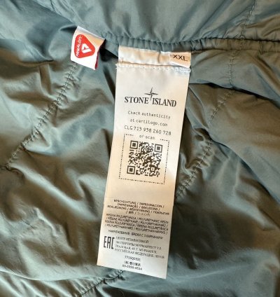 Stone Island Padded Zipped Overshirt Jacket Petrol