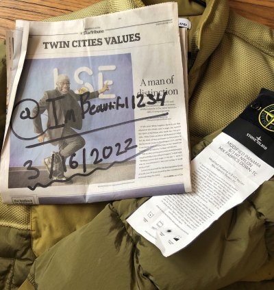 Stone Island Panama Modified Down Jacket olvie