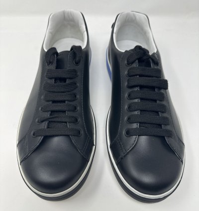 Prada Low Top Leather Sneakers