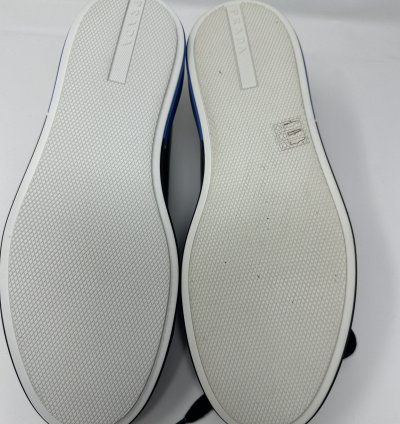 Prada Low Top Leather Sneakers