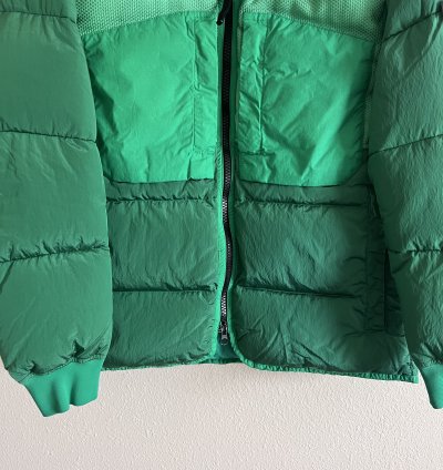 Stone Island Panama Nylon Metal Down Jacket In Green