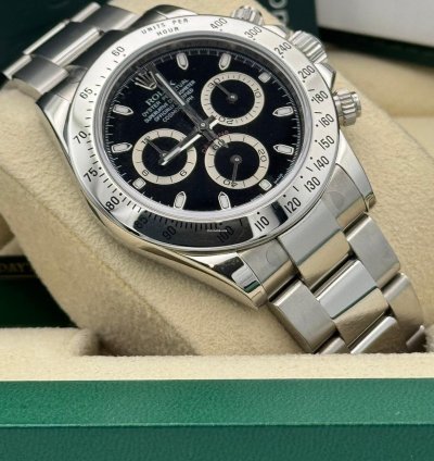 Rolex Daytona Unworn Stickers Original Purchase Receipt In Stock