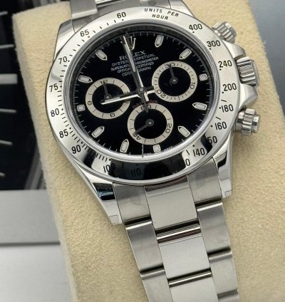 Rolex Daytona Unworn Stickers Original Purchase Receipt In Stock