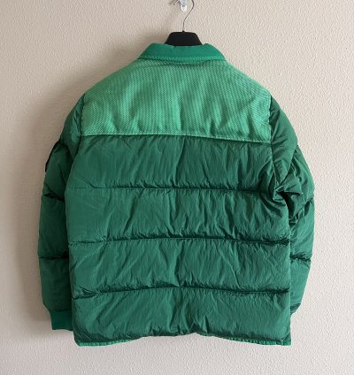 Stone Island Panama Nylon Metal Down Jacket In Green