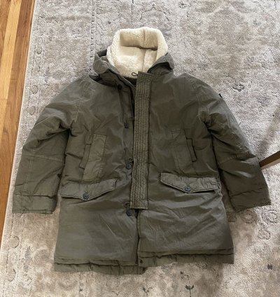 Stone Island Parka 50 Fili Resinata Down