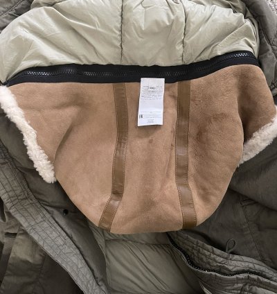 Stone Island Parka 50 Fili Resinata Down