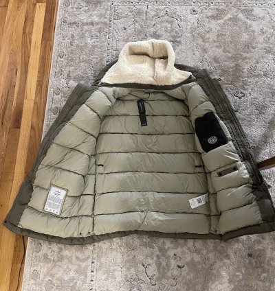 Stone Island Parka 50 Fili Resinata Down