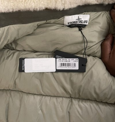 Stone Island Parka 50 Fili Resinata Down