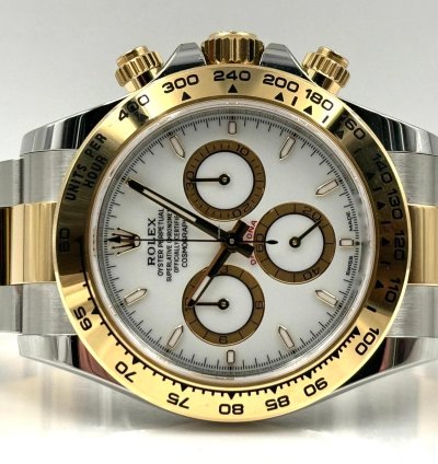 Rolex Daytona White Dial Two Tone Bracelet 126503 Unworn 2025