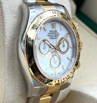 Rolex Daytona White Dial Two Tone Bracelet 126503 Unworn 2025