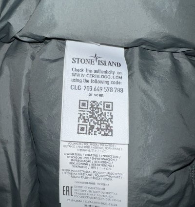 Stone Island Poly Colour Frame Down Tc Jacket