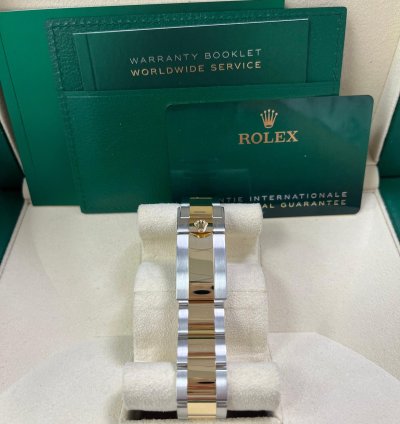 Rolex Daytona Yellow Gold And Steel Daytona Black Index Dial - Oyster Bracelet 126503