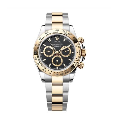 Rolex Daytona Yellow Gold And Steel Daytona Black Index Dial - Oyster Bracelet 126503