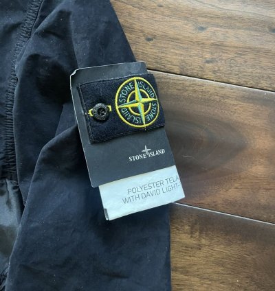 Stone Island Polyester Tela With David Light-tc Jacket