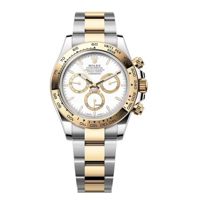 Rolex Daytona Yellow Gold And Steel Daytona White Index Dial - Oyster Bracelet 126503