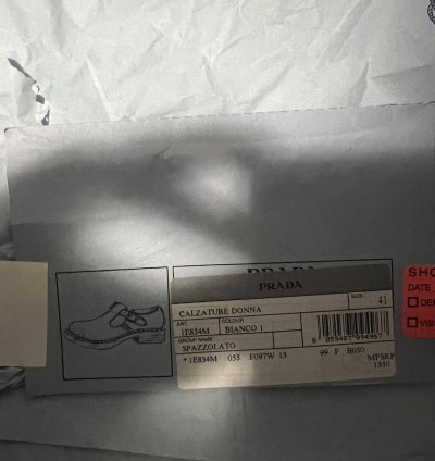 Prada Mary Jane Strape Shoe