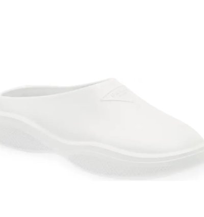 Prada Mellow Rubber Mules Shoes White Men Eu 43 Us 10 625